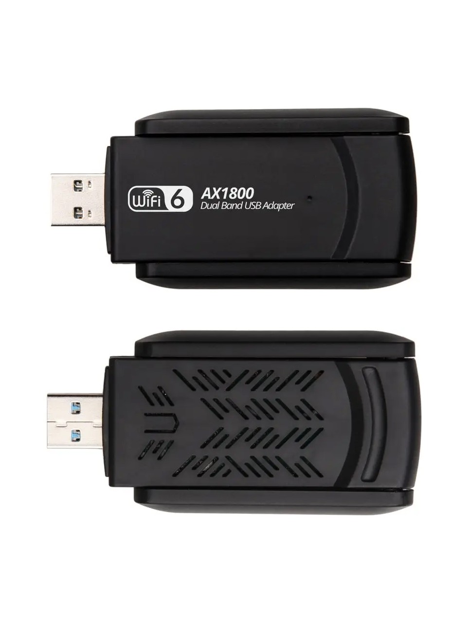 Bilişim Burada USB Wifi 6 Adaptörü AX1800 Mbps Kablosuz USB Ağ Kartı USB Dongle Dual Band AX1800 Wifi 6 Reseptör